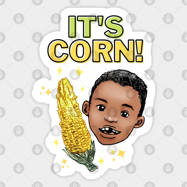 It's Corn! Sticker by Moonwing